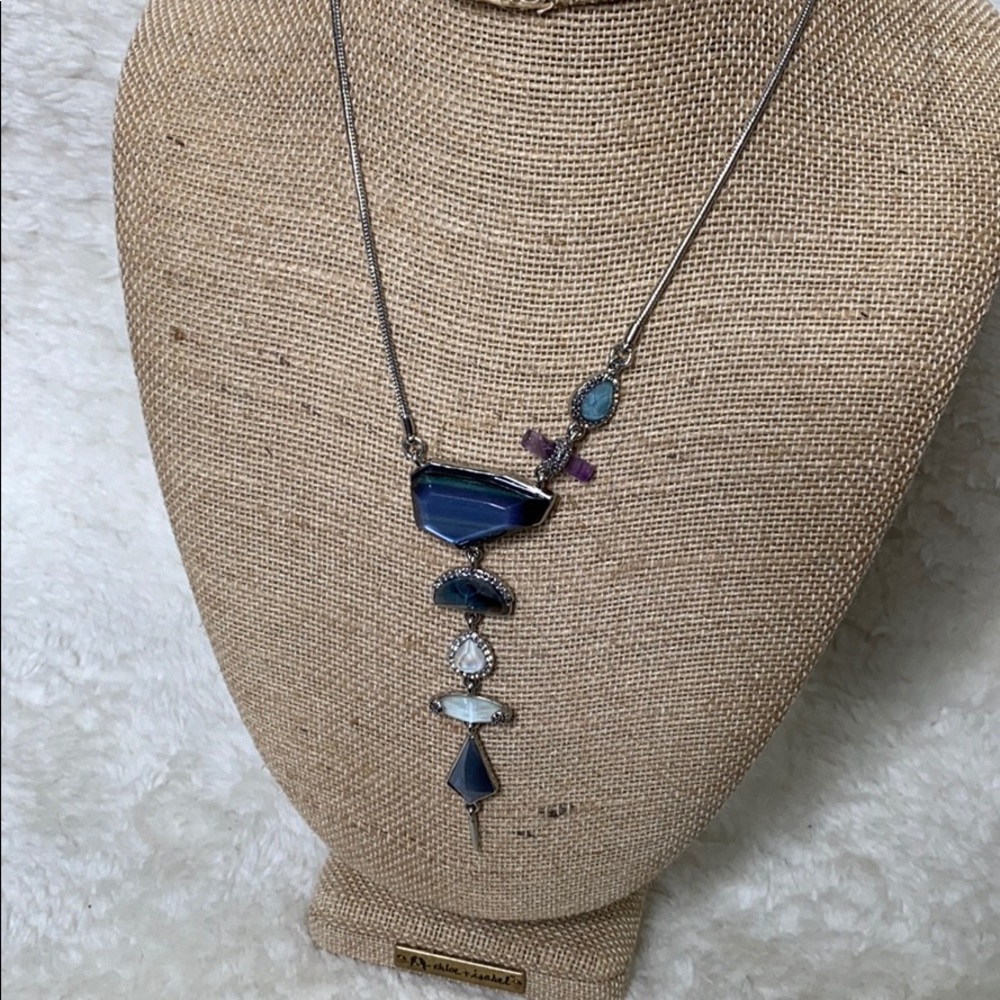 Chloe + Isabel Stone Adjustable Pendant necklace